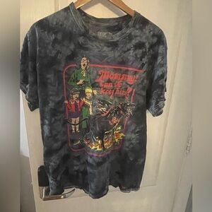 Steele Black Graphic Tee